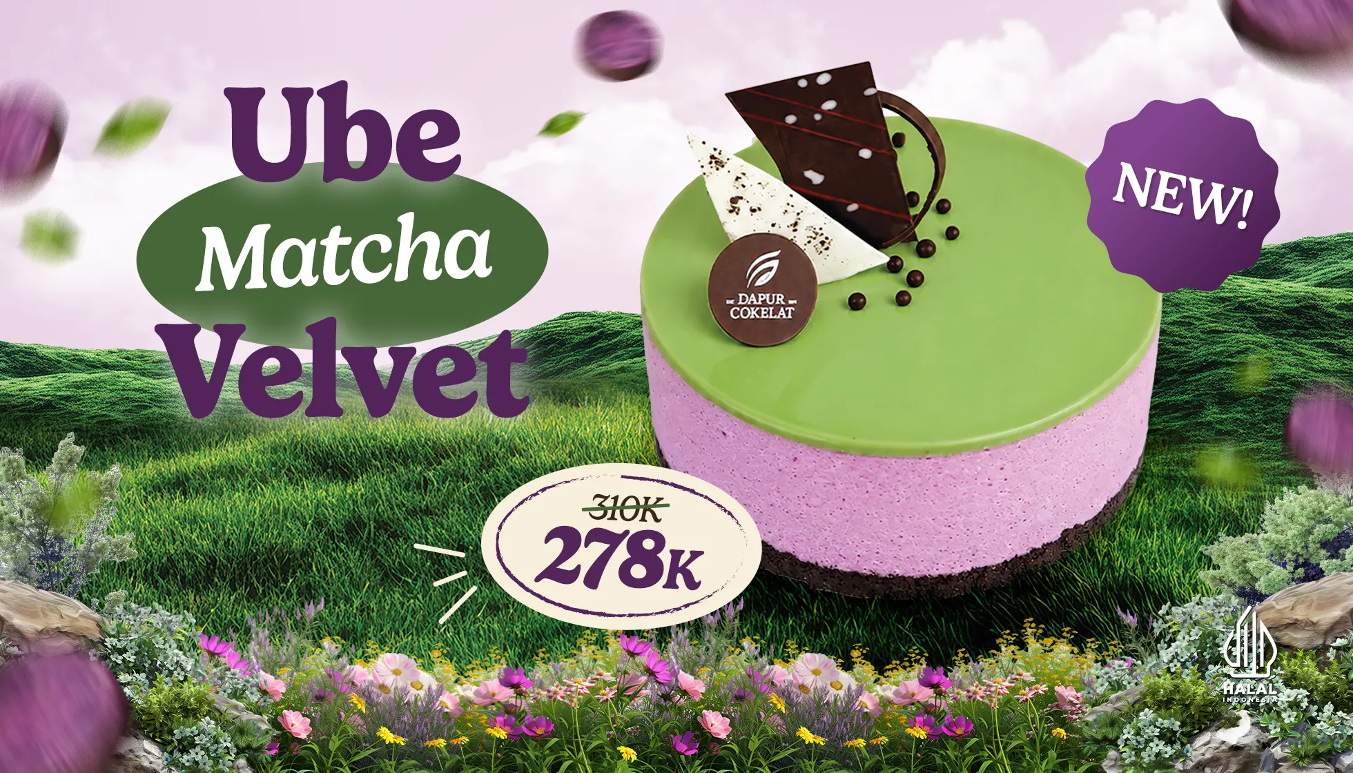 Ube Matcha Velvet