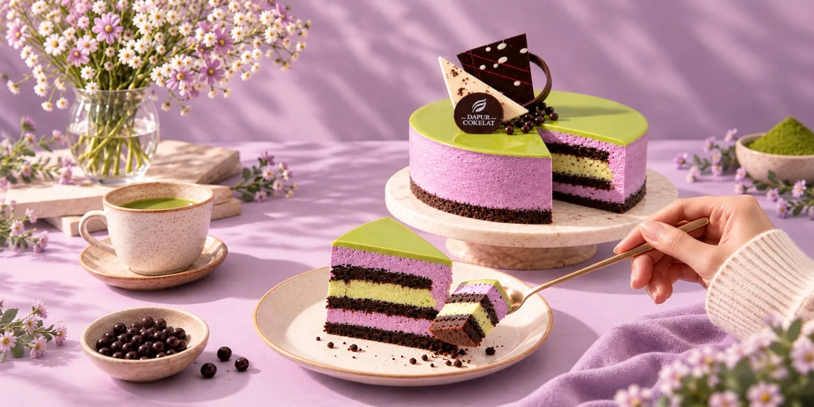 Ube Matcha Velvet